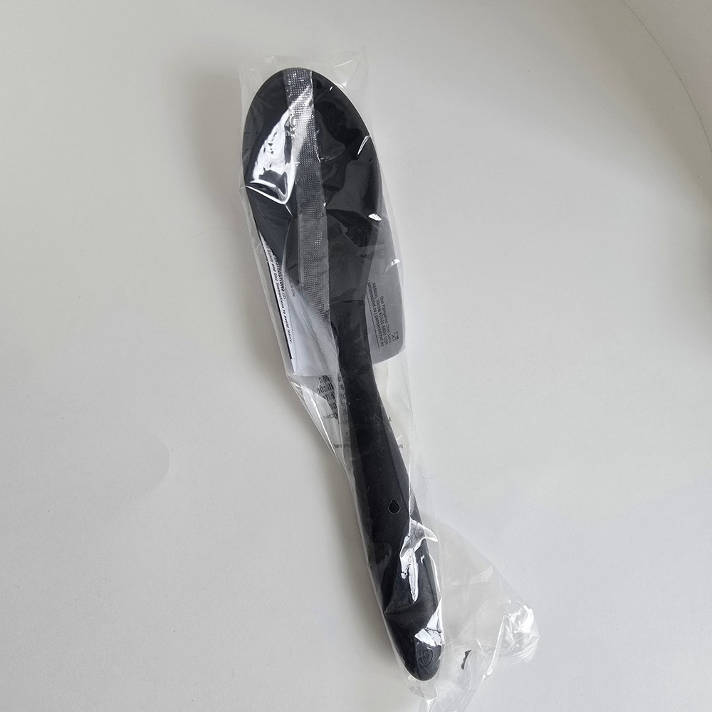 Pampered Chef Silicone Spoon 100684 Black Heat Resistant Kitchen Utensil